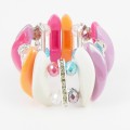 893050 Crystal beads Resin Bracelet 